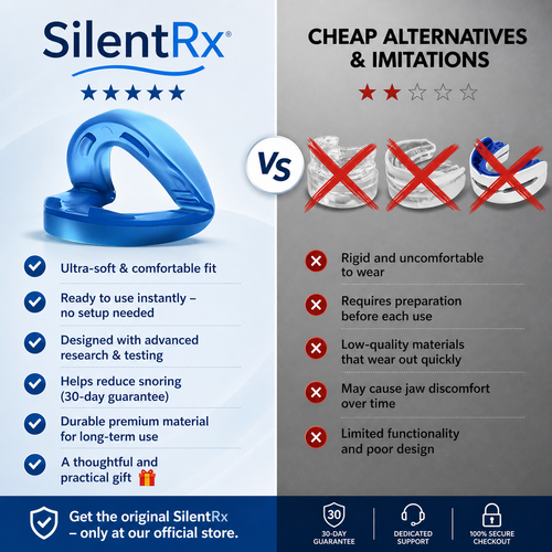 SilentRx Anti Snoring Mouthpiece - Universal Size
